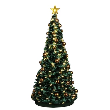Christmas Lemax Jolly Christmas Tree Festive D&eacute;cor (24.5 X 11.5 X 11.5 Cm)