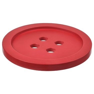 Christmas Tray Button Red 30 Cm