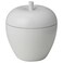 Christmas Scented Candle In Metal Tin Apple-Shaped/Vanilla White 24 Hr