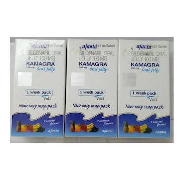 New Kmgra Kam Jelly Sachet Pack Of 3