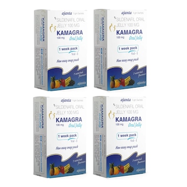 New Kmgra Kam Jelly Sachet Pack Of 4