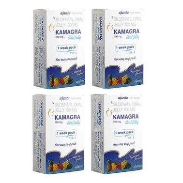 New Kmgra Kam Jelly Sachet Pack Of 4