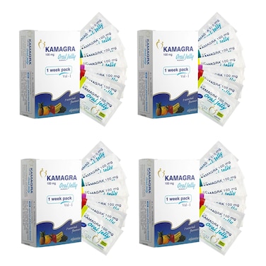 New Kamagra Kam Jelly Sachet Pack Of 4