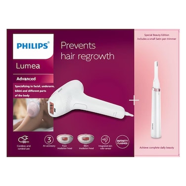 Philips Lumea Advanced IPL Hair Removal System &ndash; Special Beauty Edition with Satin Pen Trimmer