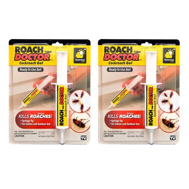 Roach Doctor Pack Of 2 Expert Cockroach Killing Gel 30g
