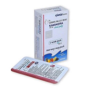 Kamagra Oral Jelly (Sildenafil) &ndash; Pack Of 7 Sachets Improves Stamina