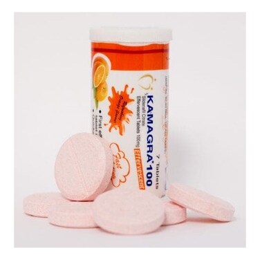 Kamagra Effervescent 7-TABS 100mg (Sildenafil Citrate)