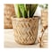 Plant Pot Handmade Bamboo 12cm