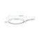 Crepe-/Pancake Pan Non-Stick Coating Black 25cm