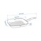 Grill Pan Non-Stick Coating Black 28X28cm