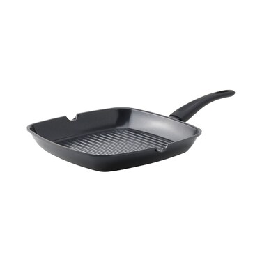Grill Pan Non-Stick Coating Black 28X28cm
