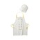 Children&rsquo;s Apron With Chef&rsquo;S Hat White/Yellow