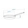 Frying Pan Stainless Steel 28cm