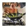 Wok With Lid Non-Stick Coating Black 28cm