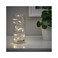 Led Lighting Chain With 12 Lights Indoor/Battery-Operated Silver-Colour