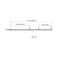 Led Lighting Chain With 12 Lights Indoor/Battery-Operated Silver-Colour