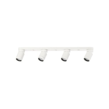 Ceiling Spotlight With 4 Spots White