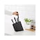 Knife Block With 3 Knives Black