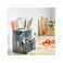 Knife Block Bamboo/Grey-Turquoise