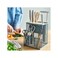 Knife Block Bamboo/Grey-Turquoise