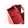 Knife block, brown-red
