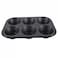 Non-Stick Easy To Clean- 6 Large Cups Muffin Pan