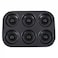 Non-Stick Easy To Clean- 6 Cups Donut Pan