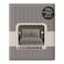 King Size 3Pcs Fitted Bed Sheet Set 200X200Cm With Pillow Cover 50X75Cm Gray