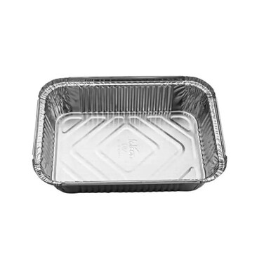 Aluminium Food Container With Lid Small Size 8389- 10Pcs