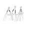 Twin Glow Fishing Hooks Fishing Accessories And Equipment Size 3# - 3Pcs