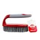 Durable Household Hand Scrubbing Brush With Ergonomic Handle- Red