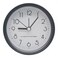 Battery Operated Classic Analogue Bedside Table Clock- Ash Color