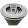 Metal Incense Burner 11Cm*21.5Cm, Ivory/Green