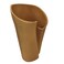 Ceramic Flower Vase For Entryway Living Room Bedroom Dining Table Centerpiece Office Home D&eacute;cor-24Cmx14Cm-Orange