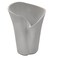 Ceramic Flower Vase For Entryway Living Room Bedroom Dining Table Centerpiece Office Home D&eacute;cor-24Cmx14Cm-White