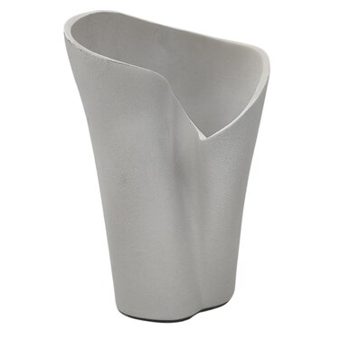 Ceramic Flower Vase For Entryway Living Room Bedroom Dining Table Centerpiece Office Home D&eacute;cor-24Cmx14Cm-White