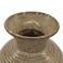 Ceramic Flower Vase Design And Unique Shapes, Vase For Bedroom, Living Room, Office &amp; Kitchen-24Cmx15Cm-Brown