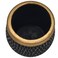 Ceramic Vase Home D&eacute;cor Accents Table-9Cmx9Cm-Black&amp;Gold