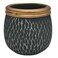Ceramic Vase Home D&eacute;cor Accents Table 9Cmx9Cm-Green&amp;Gold