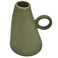 Ceramic Flower Vase For Home Decor Table Centerpieces Design Decorative Flowers Vase-17Cmx12Cm-Green