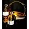 Incense Burner With Tray Set Golden White