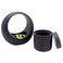 Luxury Incense Burner Set 26Cm*12Cm*13.5Cm, Gypsum/Pop Material, Dark Brown