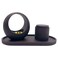 Luxury Incense Burner Set 26Cm*12Cm*13.5Cm, Gypsum/Pop Material, Dark Brown