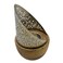 Wooden And Metal Incense Burner 13Cm*22Cm, Silver