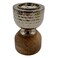 Wooden And Metal Incense Burner 10Cm*15.5Cm, Silver/Wood