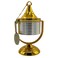 Glass And Metal Incense Burner 23Cm*10.5Cm, Gold/Silver
