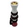 Incense Burner 24Cm*6.5Cm, White/Brown