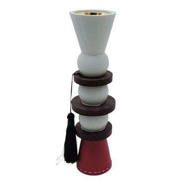 Incense Burner 24Cm*6.5Cm, White/Brown