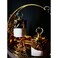 Incense Burner With Tray Set Golden White