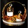 Incense Burner With Tray Set Golden White